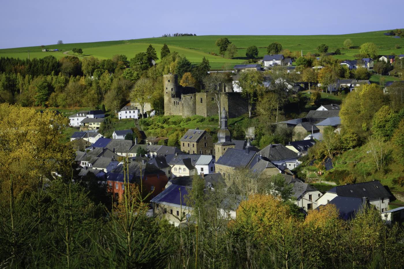 Reuland Castle ruin Belgium → East Belgium