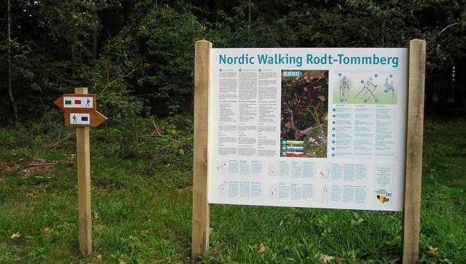 rodt nordic walking beschilderung 01 c gemeinde st vith