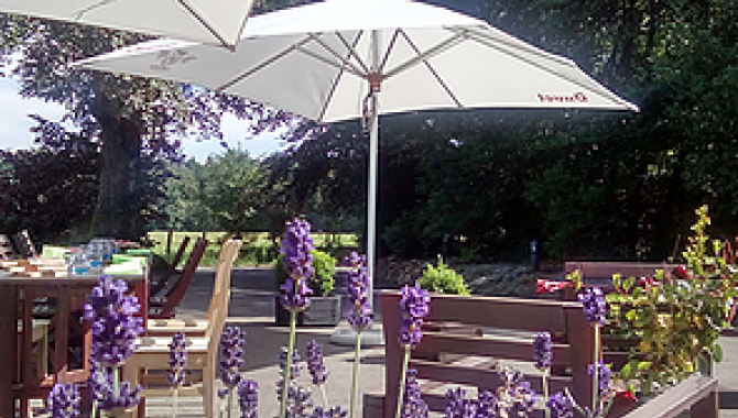 terrasse maison fagne